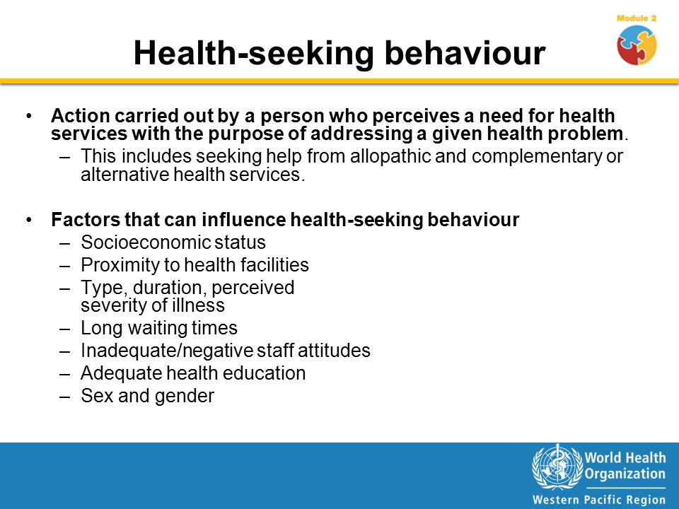 Behaviours & risk factors